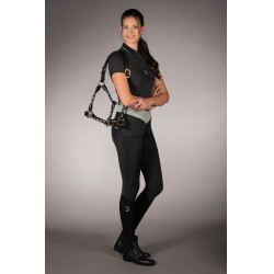 Polo Laura Garrelli Limone manches courtes femme Noir Polo Laura Garrelli Limone manches courtes femme Noir