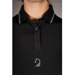 Polo Laura Garrelli Limone manches courtes femme Noir Polo Laura Garrelli Limone manches courtes femme Noir