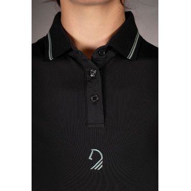 Polo Laura Garrelli Limone manches courtes femme Noir Polo Laura Garrelli Limone manches courtes femme Noir