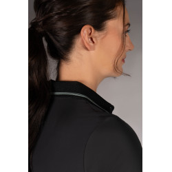 Polo Laura Garrelli Limone manches courtes femme Noir Polo Laura Garrelli Limone manches courtes femme Noir