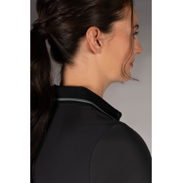 Polo Laura Garrelli Limone manches courtes femme Noir Polo Laura Garrelli Limone manches courtes femme Noir