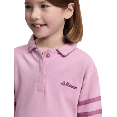 Polo de rugby LeMieux Mini Robbie Mallow Violet