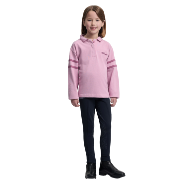 Polo de rugby LeMieux Mini Robbie Mallow Violet