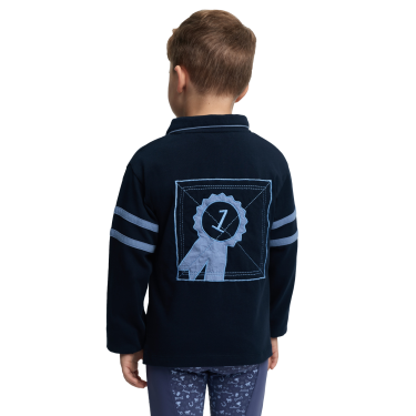 Polo de rugby LeMieux Mini Robbie Marine Bleu marine