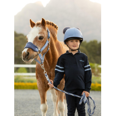 Polo de rugby LeMieux Mini Robbie Marine Bleu marine