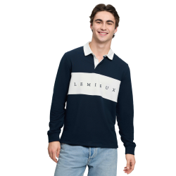 Polo de rugby LeMieux homme Marine Bleu marine