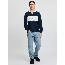Polo de rugby LeMieux homme Marine Bleu marine
