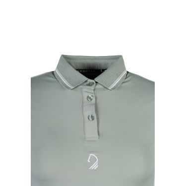 Polo Laura Garrelli Limone manches courtes femme Salvia Vert Polo Laura Garrelli Limone manches courtes femme Salvia Vert