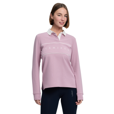 Polo de rugby LeMieux Rochelle femme Fondant Rose