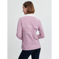 Polo de rugby LeMieux Rochelle femme Fondant Rose