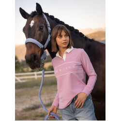 Polo de rugby LeMieux Rochelle femme Fondant Rose