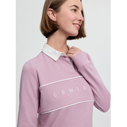 Polo de rugby LeMieux Rochelle femme Fondant Rose