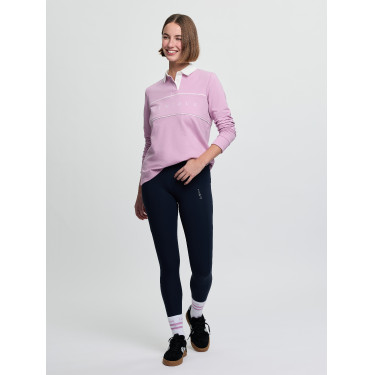 Polo de rugby LeMieux Rochelle femme Fondant Rose
