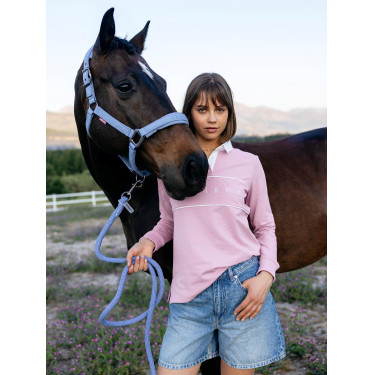 Polo de rugby LeMieux Rochelle femme Fondant Rose