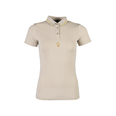 Polo Laura Garrelli Limone manches courtes femme Gris / beige Polo Laura Garrelli Limone manches courtes femme Gris / beige