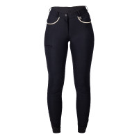 Pantalon Lauria Garrelli Limone fond intégral en silicone femme Noir