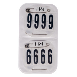 Numéros de départ HKM Classic Blanc