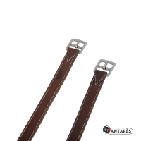 Etrivières Signature by Antares Doublées veau Marron Etrivières Signature by Antares Doublées veau Marron