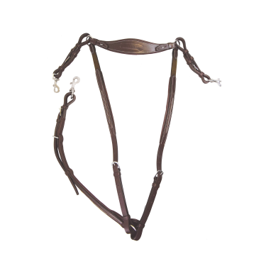 Collier de chasse Signature by Antares à pont amovible Marron Collier de chasse Signature by Antares à pont amovible Marron