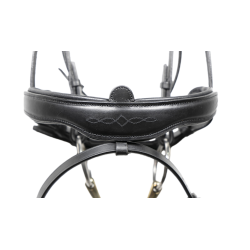 Bridon Signature by Antares dressage muserolle combinée Noir