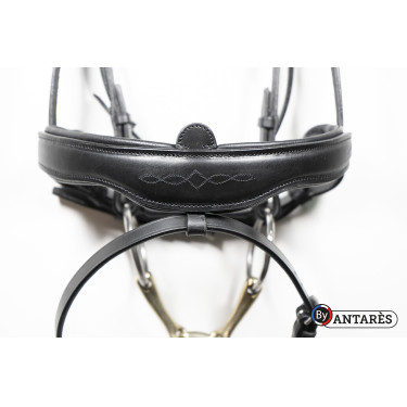 Bridon Signature by Antares dressage muserolle combinée Noir