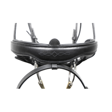 Bridon Signature by Antares dressage muserolle combinée Noir