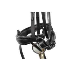 Bridon Signature by Antares dressage muserolle combinée Noir