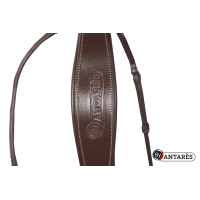 Bridon Signature by Antares muserolle combinée signature Marron Bridon Signature by Antares muserolle combinée signature Marron