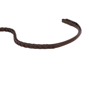 Rênes tressées Signature Sport by Antares Marron