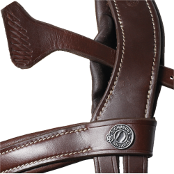 Bridon Signature sport by Antares muserolle combinée Marron