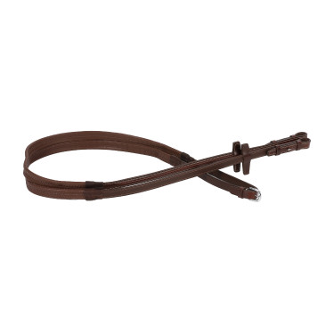 Rênes Signature Sport by Antares caoutchouc 16 mm Marron Rênes Signature Sport by Antares caoutchouc 16 mm Marron
