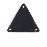 Triangle arrière pour casque Antares collection Glossy Noir