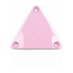 Triangle arrière pour casque Antares collection Glossy Rose pale