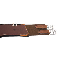 Sangle bavette Signature by Antares longue Tabac Marron Sangle bavette Signature by Antares longue Tabac Marron