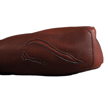 Sac bandoulière Antares en cuir Milano Noisette Marron
