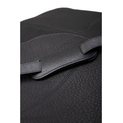 Sac bandoulière Antares en cuir Milano Noir