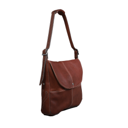 Sac Antares Milano petit format Noisette Marron Sac Antares Milano petit format Noisette Marron