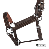 Licol cuir Signature by Antares anatomique Marron