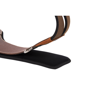 Doublure pour bavette longues Antares mousse mémoire de forme Noir Doublure pour bavette longues Antares mousse mémoire de forme Noir