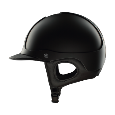 Casque Antares Precision Galaxy visière standard Noir / noir / chrome / noir
