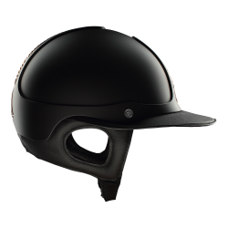 Casque Antares Precision Galaxy visière Eclipse chrome Noir / cuivre / cuivre / noir