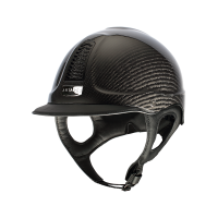 Casque Antares Precision Carbone visière standard Noir / noir / chrome / noir Casque Antares Precision Carbone visière standard Noir / noir / chrome / noir