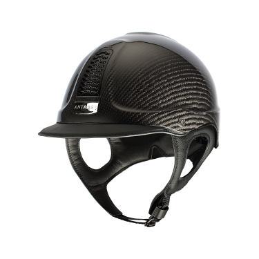 Casque Antares Precision Carbone visière standard Noir / noir / chrome / noir