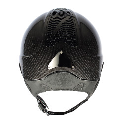 Casque Antares Precision Carbone visière standard Noir / noir / chrome / noir