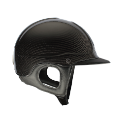 Casque Antares Precision Carbone visière standard Noir / noir / chrome / noir