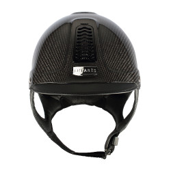 Casque Antares Precision Carbone visière standard Noir / noir / chrome / noir