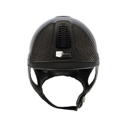 Casque Antares Precision Carbone visière standard Noir / noir / chrome / noir