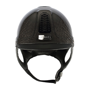 Casque Antares Precision Carbone visière standard Noir / noir / chrome / noir