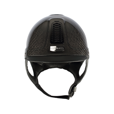 Casque Antares Precision Carbone visière standard Noir / noir / chrome / noir