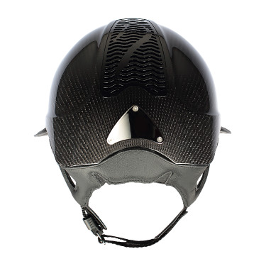 Casque Antares Precision Carbone visière Eclipse Noir / noir / chrome / noir